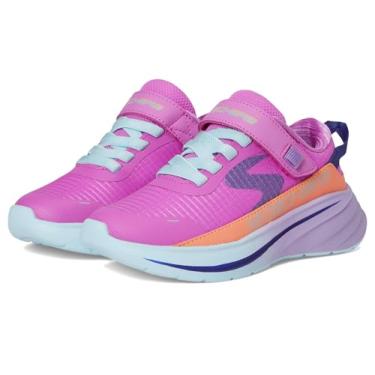 Imagem de Skechers Tênis feminino Wave 92-Imara Lite 303571l (criança pequena), Roxo/Multi, 2 Little Kid