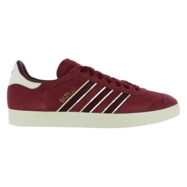 Imagem de adidas Tênis masculino Gazelle Indoor, Vermelho sombra/branco-creme/dourado metálico, 38