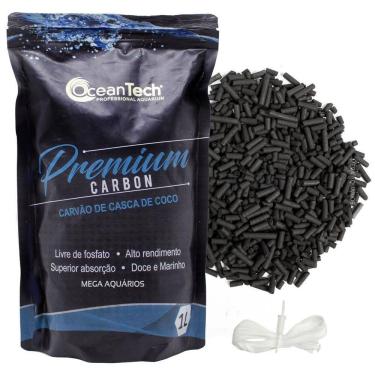 Imagem de Carvão Ativado Premium Carbon Oceantech 1L Aquário
