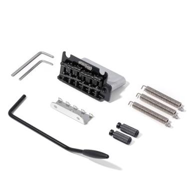 Imagem de Leo Jaymz Ponte De Tremolo Para Guitarra Vintage Wilkinson Wov05 2-1/8 Polegadas E 2 Pontos Strat Electric (Wov05 Preto)