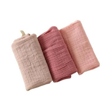 Imagem de Toalhas De Algodão Absorventes E Macias Para Bebês, Panos De Lavagem F