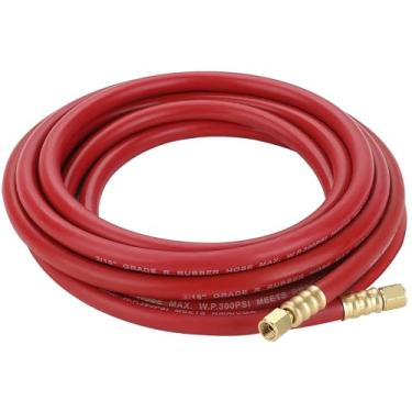 Imagem de Hromee Mangueira de tocha de acetileno de ar de 32 pés x 3/16 polegadas com conexões de 3/20.3 cm-24 LH