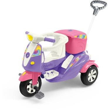 Imagem de Veiculo para Bebe Moto UNO RS 2EM1 C/SOM/LUZ/CAP