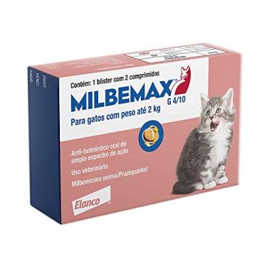 Imagem de MILBEMAX FC 4/10 MG 2 CP (Gatos de 0,5Kg até 2Kg)