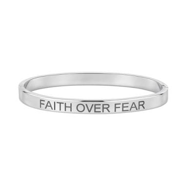 Imagem de Pulseira feminina com versículo da Bíblia cristã, pulseira oval de aço inoxidável banhado a ouro 18 K, joia de fé inspiradora, presente para mãe, filha, irmã amiga, Medium, Aço inoxidável, Sem Pedra