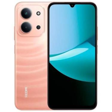 Imagem de Smartphone 15C 256GB 8GB RAM tela de 6.9 câmera 50MP 8MP Laranja