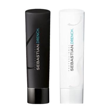 Imagem de Pacote de 250 ml de shampoo e condicionador Sebastian Drench