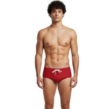 Imagem de Sunga Masculina slim Vekyo Básica Piscina Moda Praia Verão Conforto Li