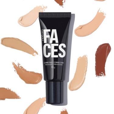 Imagem de Corretivo Checkmatte Natura Faces  Alta cobertura  Acabamento natural 