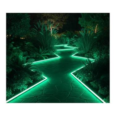 Imagem de MANGUEIRA DE 5M 12V LED NEON CORTE 2,5CM BRILHO 12V ALTO - FITA LED NEON COM FONTE 2A - CORDA DE ILUMINAÇÃO - À PROVA DÁGUA - DECORAÇÃO EXTERNA/INTERNA - CORDA FLEXÍVEL - FITA DE ILUMINAÇÃO (VERDE)
