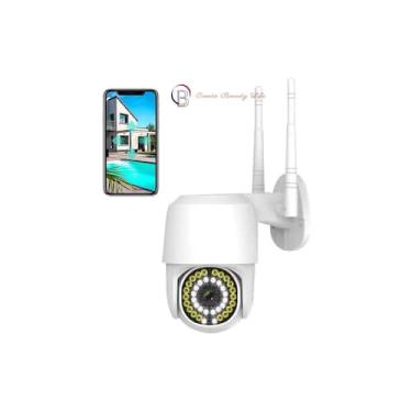 Imagem de Câmera de segurança externa 2MP HD WiFi com 28 LEDs - Lightbek Officia