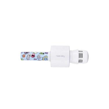 Imagem de Microfone Teen Bluetooth 5.0 Branco Com Azul