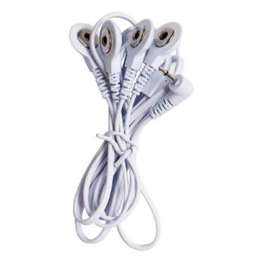 Imagem de Cabos Fios Eletrodo Para Aparelho Tens 4 Ou 2 Saidas - Topmixshop, BRA