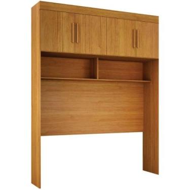 Imagem de Guarda Roupa Modulado Individual Aéreo Casal Orion Cinamomo 4 Portas L