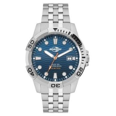 Imagem de Relógio Mormaii Masculino Steel Basic Prata - MO2317AM/1A-Masculino