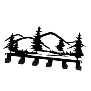 Imagem de Generic Porta-chaves de parede para utensílios de cozinha, porta-toalhas de parede, gancho para porta, bolsa, corredor, porta de entrada