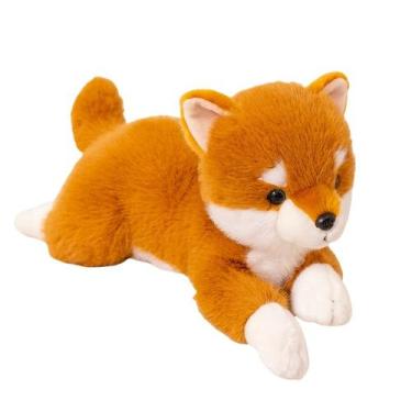Imagem de Desenho de cachorro de pelúcia Shiba Inu 35 cm para crianças - Yiweisa