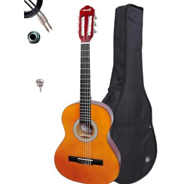 Imagem de Violão Eletroacústico Giannini N6 P/Canhoto + Acessórios (Natural)