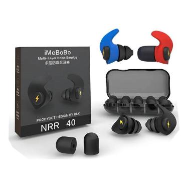 Imagem de Tampão De Ouvido Protetor Auricular Dormir Contra Ronco