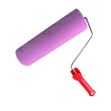 Imagem de Baoblaze Rolo de pintura, ferramenta de pincel para pintura texturizada, material suave para projetos DIY, rolo de textura para pintura artística, ideal para, 9 Inch