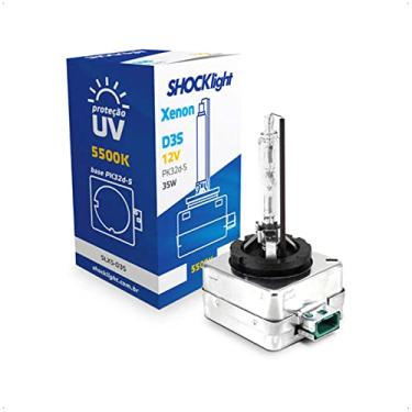Imagem de Lâmpada Xenon D3S Encaixe PK32d 5500K 35W 12V Shocklight - SLX5-D3S