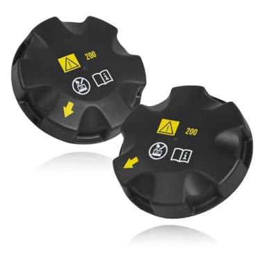 Imagem de 2 peças 17117639021 tampa do reservatório do radiador, tampa do reservatório do radiador de 200 KPa (2,0bar) compatível com BMW 525i, 528i, 530xi, 535xi, 540i, 550i, 640i, 650i, 740i, 740Li, 750i