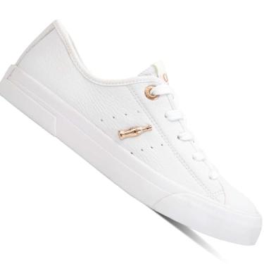 Imagem de Tênis Coca Cola Flow Town Branco e Cobre - Feminino - 36 - Branco