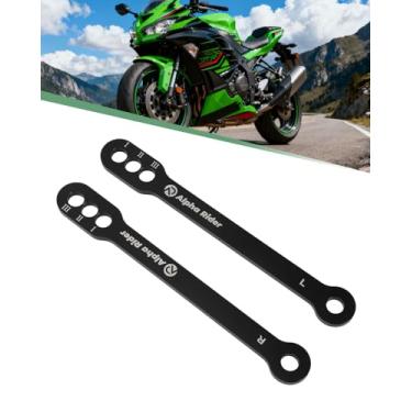 Imagem de Foruly Para Kawasaki ZX-6R Links de rebaixamento de 3 posições | 2005-2025 | ZX-10R ZX-12R ZX-9R | Kit de alumínio de tarugo CNC