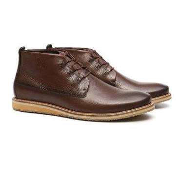 Imagem de Bota Casual Masculina Yago Pinhao Samello-Masculino