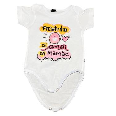 Imagem de Body Infantil Personalizado Mamãe P ao GG - Show Canecas , GG
