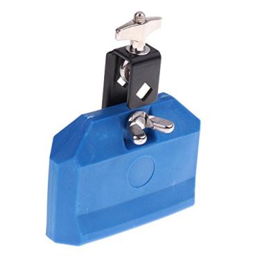 Imagem de barenx Cow Bell ABS Plástico Cowbell Cattlebell Tambor Percussão Acessório Musical - Azul