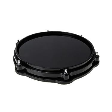 Imagem de BESTonZON Silent Drum Practice Pad Tapete de bateria de borracha premium para iniciantes, design durável e leve antiderrapante para aprender bateria em casa, aprender e praticar habilidades de bateria