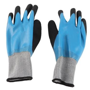 Imagem de Luvas de Trabalho Com Isolamento, Luvas de Alta Tensão para Eletricistas Luvas de Borracha Com Isolamento Elétrico de 360°, à Prova D'água e Antiderrapantes, para Eletricistas,