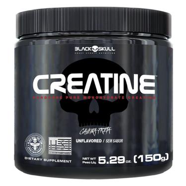 Imagem de CREATINE - CREATINA MONOHIDRATADA - 150G - BLACK SKULL-Unissex