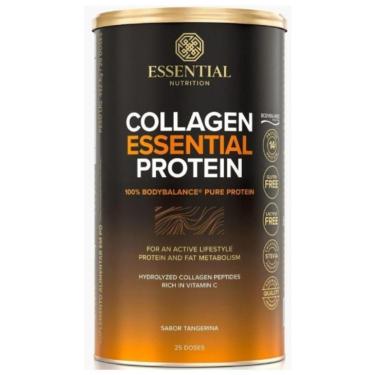 Imagem de Collagen Essential Protein - Tangerina - 432g - Essential Nutrition-Unissex
