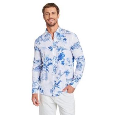Imagem de Camisa Manga Longa Estampada Bahia Bonita Reserva-Masculino
