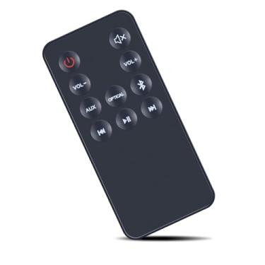 Imagem de ZWP S-2016 2016 Controle remoto de substituição adequado para ONN 40.6 cm Slim 2.0 Channel Soundbar ONA18SB001 Sound Bar Sistema de alto-falante