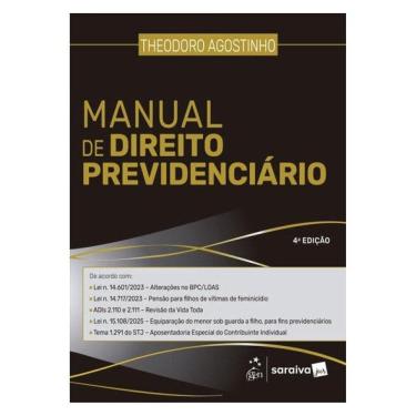 Imagem de Manual De Direito Previdenciário - 4ª Edição 2026