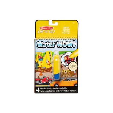 Imagem de Caderno P/ Colorir + Caneta De Água Veículos -Melissa & Doug