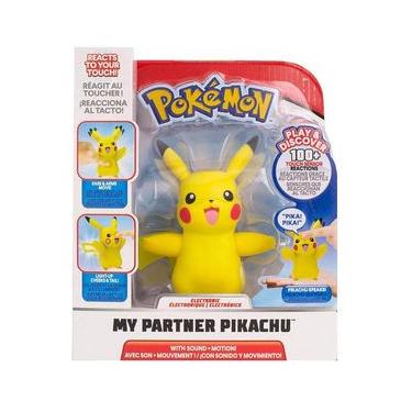 Imagem de Boneco Meu Parceiro Pokémon Pikachu Interativo