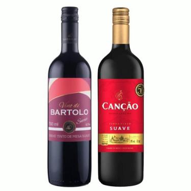Imagem de Ki 2 Vinho Tinto Suave 750ml Serra Gaúcha - Canção e Di Bartolo