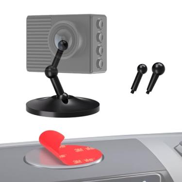 Imagem de Suporte de painel de instrumentos magnético de alumínio, compatível com Garmin Mini/Mini 2/Mini 3/45/46/47/55/56/57/65W/66W/67W/Tandem/X110/X210/X310 etc (cabeças esféricas de 8,55 mm/11 mm)