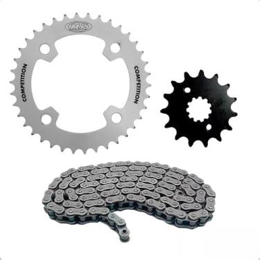 Imagem de Kit Relação Passe Fino Cb 250 Twister Cb 300f Coroa 36/14