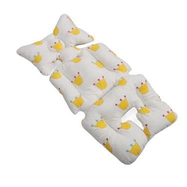 Imagem de aqxreight Almofada de Suporte para bebê Quente Macia Fácil de Limpar Almofada de Inserção de Assento Infantil para Carrinho de bebê Bicicleta Elétrica Coroa Conforto Durabilidade Proporciona No