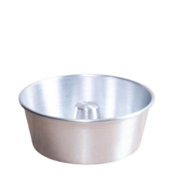 Imagem de Forma Assadeira para Bolo Pudim Redonda com Furo Central, Alumínio, N 22, 21,8 cm Diâmetro