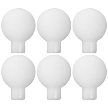 Imagem de DIYEAH 100 peças de lâmpadas globo de LED fosco, capas de substituição para cordão de luzes, capas decorativas de fácil instalação para ambientes internos e externos, design elegante de contas de