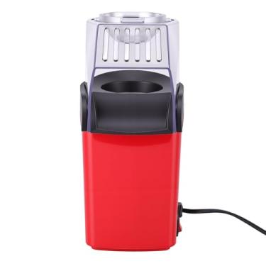 Imagem de TARSHYRY Mini Máquina de Pipoca, Máquina Elétrica de Pipoca de Ar Quente para Casa, Com Design Amigável e Tamanho Compacto, Sem Necessidade de óleo para Lanches (Plugue UE)
