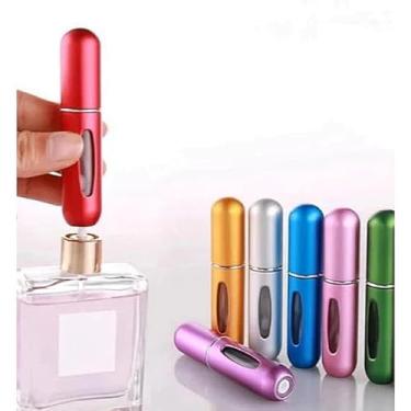 Imagem de Kit 2 Frasco Perfume Portátil 5ml Recarregável Spray Atomizador