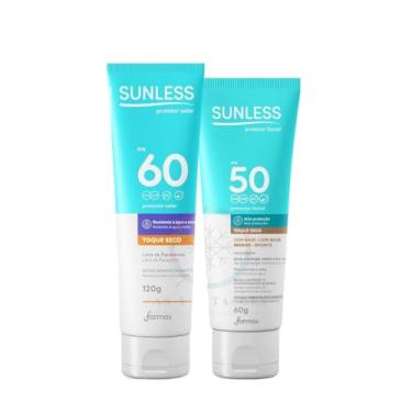 Imagem de Kit Protetor Solar Fps 60 120g + Protetor Solar Facial Bronze