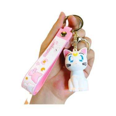 Imagem de Chaveiro De Figuras De Gato Anime Sailor Moon, Mars, Júpiter, Mercúrio